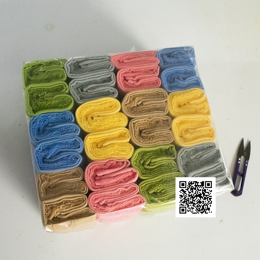 Khăn Mặt Cotton Cuộn 2