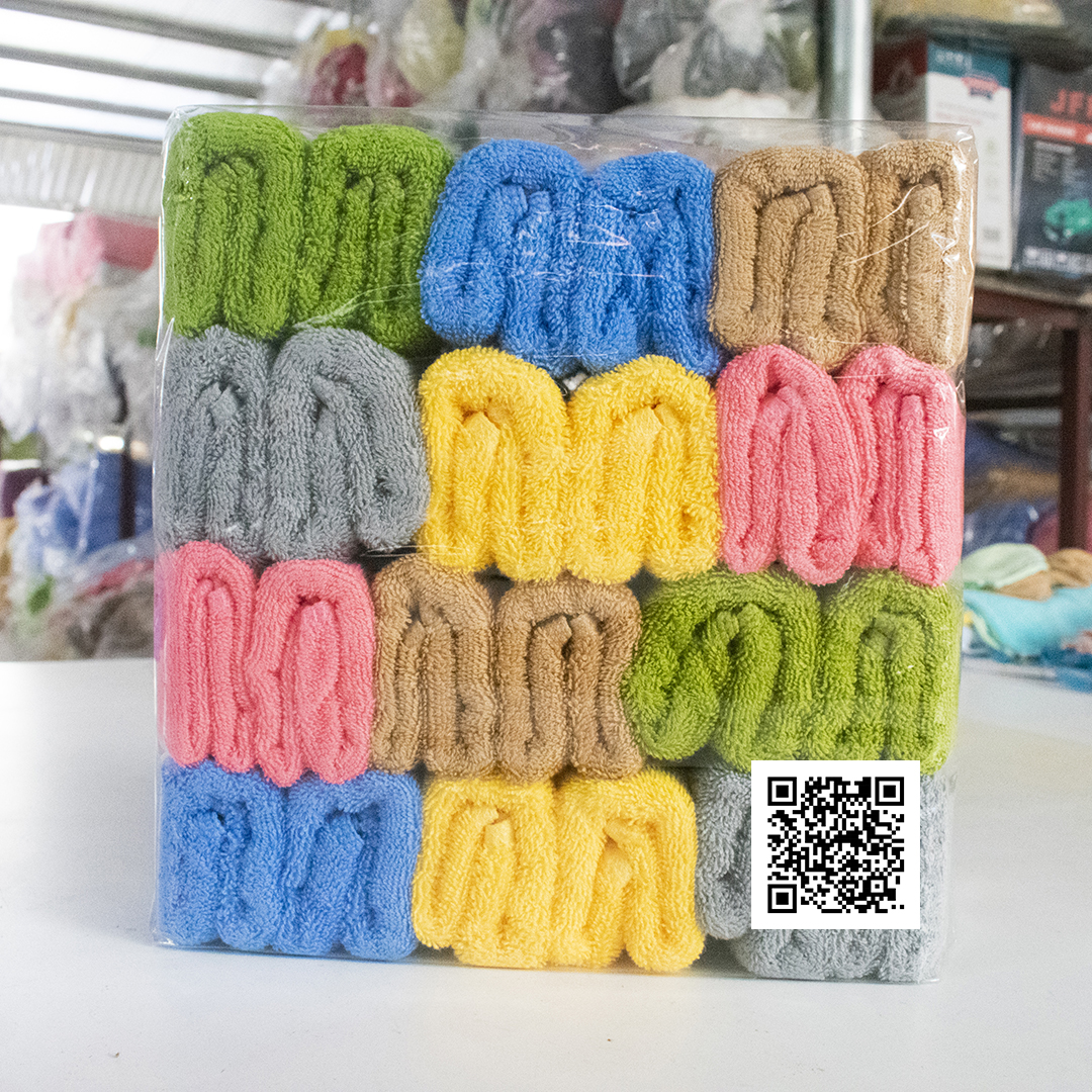 Khăn Mặt Cotton Cuộn