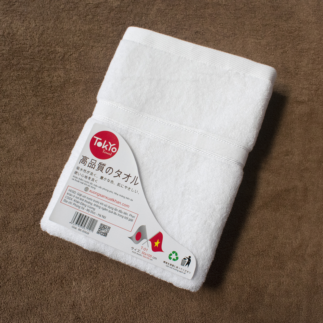 khan tam tokyo towel 50x100 trang